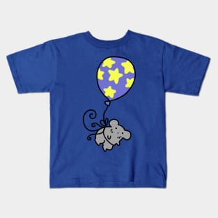 Star Balloon Mouse Kids T-Shirt